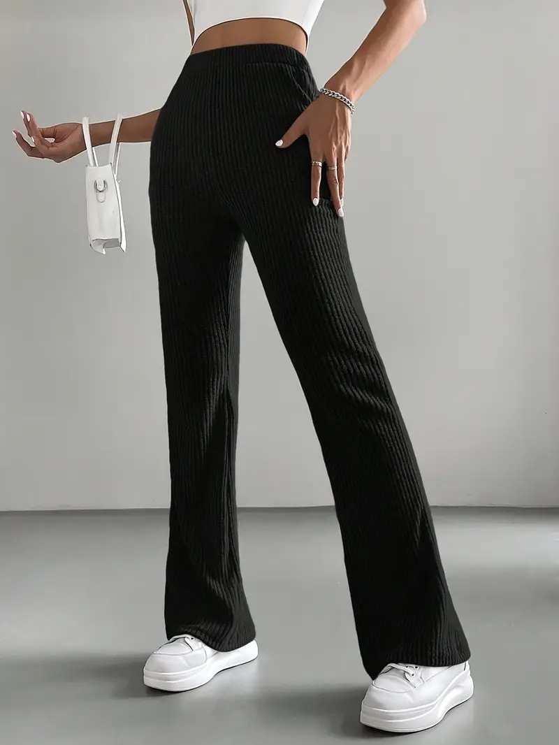ELEZUN High Waisted Casual Pants for Women Outfits 2026 Fashion Pants Black Trousers - Image 2